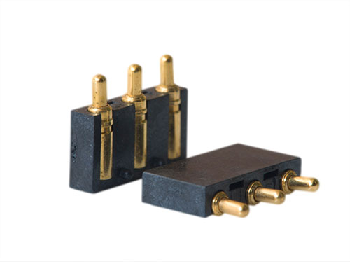3PIN側(cè)接式彈簧針POGOPIN連接器