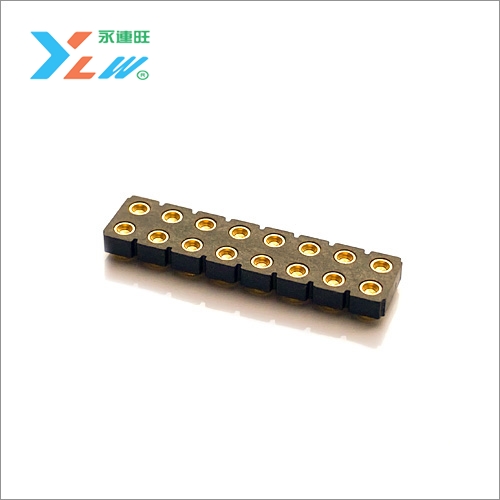 雙排16Ppogopin連接器母座插圖 雙排16Ppogopin連接器母座插圖